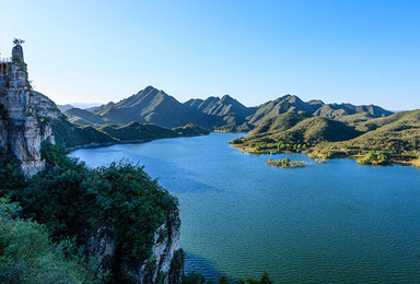 河北 游比桂林还美的易水湖 赤壁 外景地高山栈道（1日行程）
