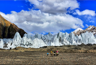 探访世界之巅乔戈里峰K2登山大本营 克勒青河谷 迦舒布鲁姆峰（17日行程）