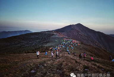 海坨山徒步露营 云海 日出 封山之旅（2日行程）