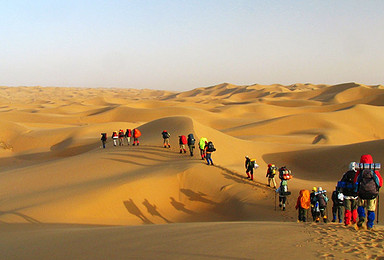 圆你沙漠梦 库布齐沙漠东线徒步穿越（4日行程）