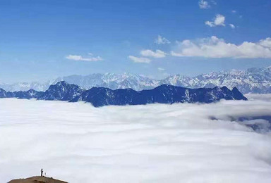 出发四人同拼人品 看云海 星空 日出 遥望蜀山之王（3日行程）