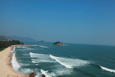 惠东最美海岸 黑排角穿越 玩水 捡贝壳 一起去看海（1日行程）