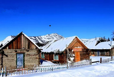 冰雪圣地 大美新疆冬季之冰雪喀纳斯（8日行程）