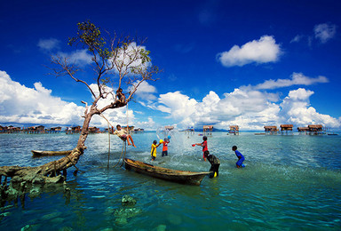 仙本那 未被开发的原始小岛 胜过马尔代夫的海水（7日行程）