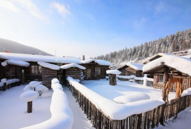 雪乡十年经典线路雾淞岛 雪乡雪谷林海雪原 逛冰雪大世界（3日行程）