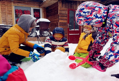 2016冬季亲子专享 哈尔滨亚布力滑雪雪乡爸爸去哪儿拍摄地（5日行程）
