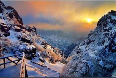 黄山观雪 山顶住宿日出 日落 穿梭在仙境（3日行程）