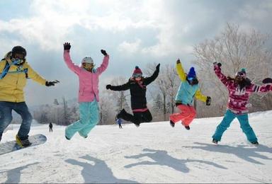 云佛山滑雪场全天不限时滑雪 领队免费教学 欢迎新人（1日行程）