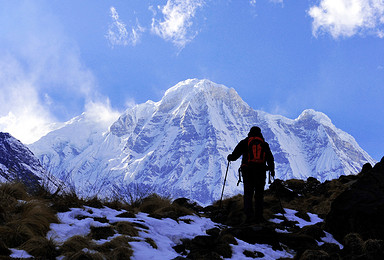 尼泊尔EBC环线经典徒步 游走冰封的世界之巅（14日行程）