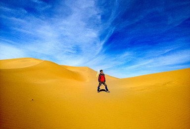 五一假期享受沙漠洗礼 库布齐沙漠穿越（4日行程）