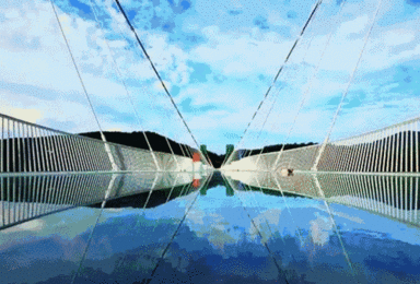 华南最大规模玻璃桥 云端玻璃桥 赏七彩禾雀花（1日行程）