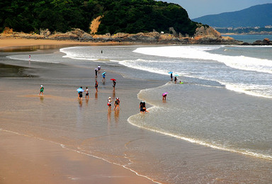 舟山朱家尖大青山 十里金沙 东海画壁休闲游（2日行程）