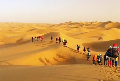 五一库布齐沙漠徒步经典穿越线350 人（4日行程）