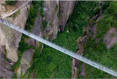 华南最大规模玻璃桥 云端玻璃桥 丛林探险（1日行程）