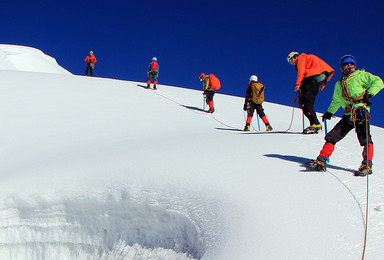 勇者挑战 攀登贡嘎山最美的5588米卫峰 那玛峰（7日行程）