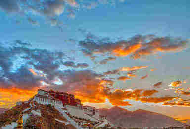 西藏 拉萨 布达拉宫各种地方耍（8日行程）