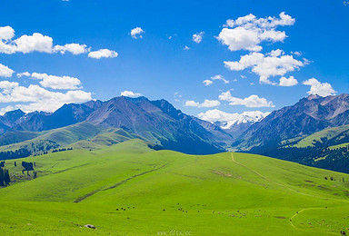 向着春暖花开远方流浪 新疆伊犁 库尔德宁至喀拉峻徒步穿越（9日行程）