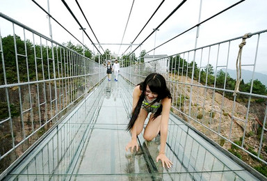 广东首座250米高空玻璃桥 牛鱼嘴刺激之旅 有胆来挑战吧（1日行程）