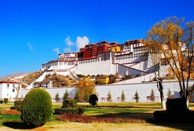 西藏专线 玩转西藏 西藏挑战自我 神圣的布达拉宫（8日行程）