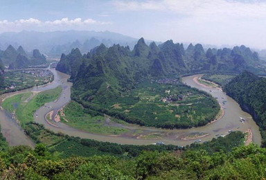 7月16日 周日 登大面山看漓江第一湾 最美角度赏漓江（1日行程）