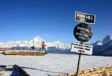 尼泊尔 安娜普尔纳 鱼尾峰 滑翔伞 布恩山 小环线徒步（8日行程）