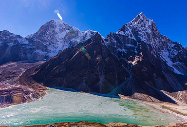 尼泊尔珠峰南坡大本营EBC 世界顶级路线EBC徒步 岛峰攀登（17日行程）