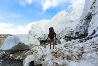 触摸冰川 南疆帕米尔高原卡拉库里湖 慕士塔格峰轻装徒步（9日行程）