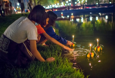 世界最浪漫的节日 就在泰国清迈水灯节（7日行程）