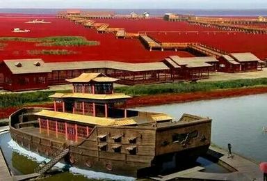 首期 天下奇观红海滩 丹顶鹤 笔架山中国最美的红海滩（2日行程）