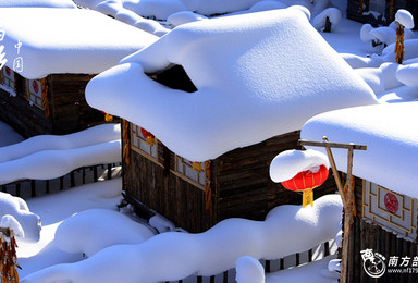 哈尔滨雪谷 雪乡穿越 长白山 吉林滑雪 雾凇岛精华游（7日行程）