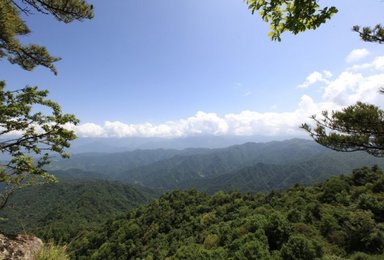 眺望鳌太大梁观云海 石榴山穿石头河水库（1日行程）