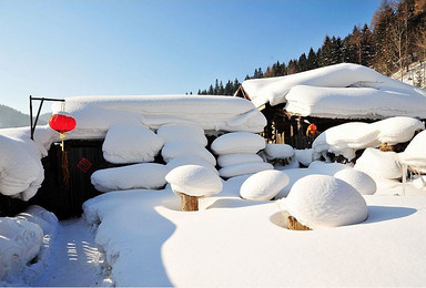 亚布力滑雪 雪乡穿越 长白山 朝鲜民俗村 雾凇岛（7日行程）