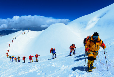 川藏队 冰山之父 慕士塔格峰攀登（18日行程）