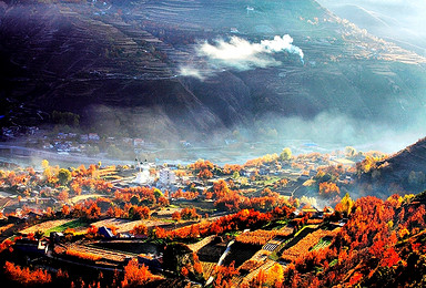 11月川西 丹巴金川红叶摄影 甲居藏寨 中路藏寨 四姑娘山（6日行程）