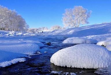 元旦乌兰布统锡林格勒草原玩雪多伦湖赏冰冬捕摄美食之旅（3日行程）