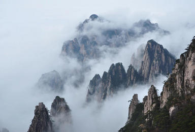 元旦 赏冬季黄山雪景 游新安江 看徽派建筑 宏村 屯溪老街（4日行程）