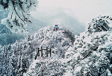 元旦 冬游庐山赏雪景 庐山观雪景 赏雾凇 迎新年 火车团（3日行程）