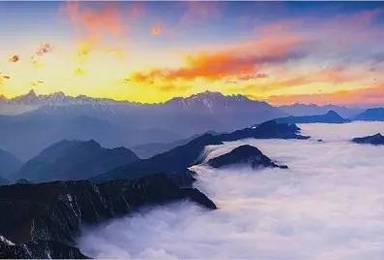 达瓦更扎 云端的世界 云海的天堂 0徒步（2日行程）