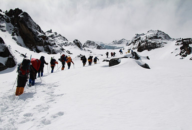 2020 雪山攀登 半脊峰5430米挑战全年计划（6日行程）