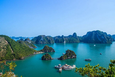 春节世界奇观下龙湾 天堂岛全景 皇城河内东兴芒街高铁游（6日行程）