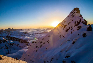 全年计划四姑娘山大二峰连登尝试第一次5000米雪山攀登（5日行程）