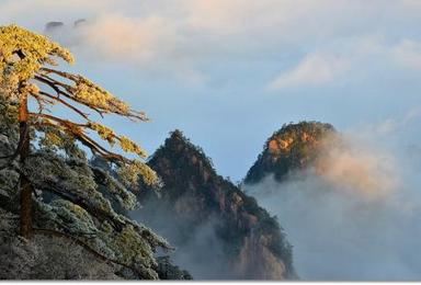 黄山2月16 21含往返火车票 一生痴绝处无梦到徽州（6日行程）