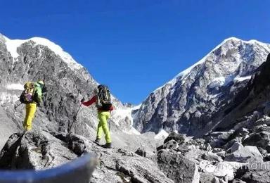 自由之巅2018年田海子阿式攀登计划 爬雪山 送装备（7日行程）