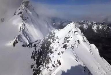 自由之巅2018年龙脊卫峰 5205峰  爬雪山 送装备（7日行程）