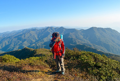 逍遥客独家 哀牢山原始森林徒步重装穿越（6日行程）