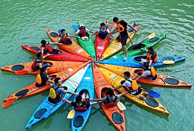 从化流溪河水上运动 皮划艇夏日湿身派对 划船 桨板 休闲运动（1日行程）