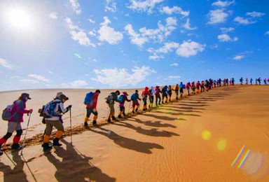清明库布齐沙漠徒步 免费提供露营装备 征战库布齐之王者归来（4日行程）