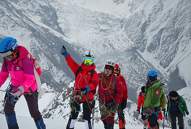 全年计划踏寻雪山梦贡嘎山卫峰之一5588米那玛峰攀登（6日行程）