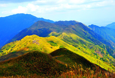 穿越广东小武功山 大南山徒步 看高山草甸 漫山芦苇荡（1日行程）