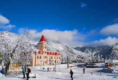 西岭雪山滑雪纯玩之旅 三环内接 包含门票（1日行程）